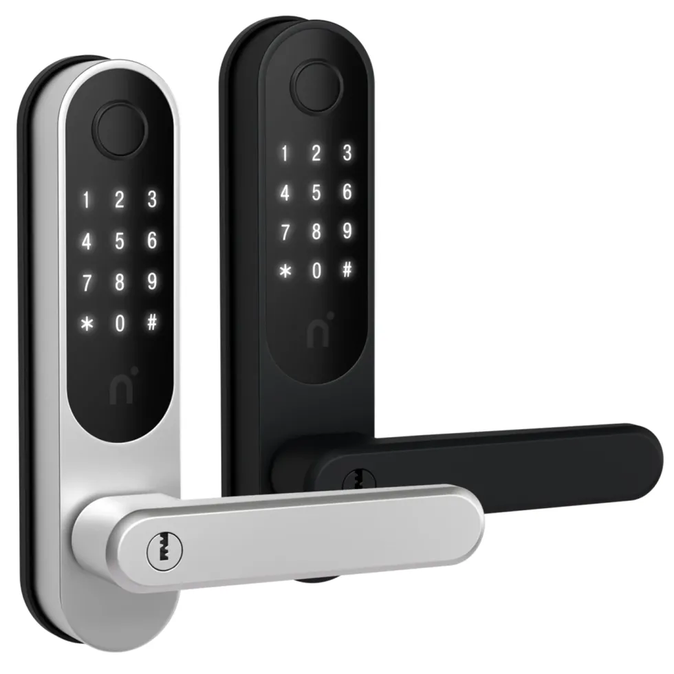 Nimly Touch Pro Elektronisk dørlås med fingeravtrykksleser Ultimate Black