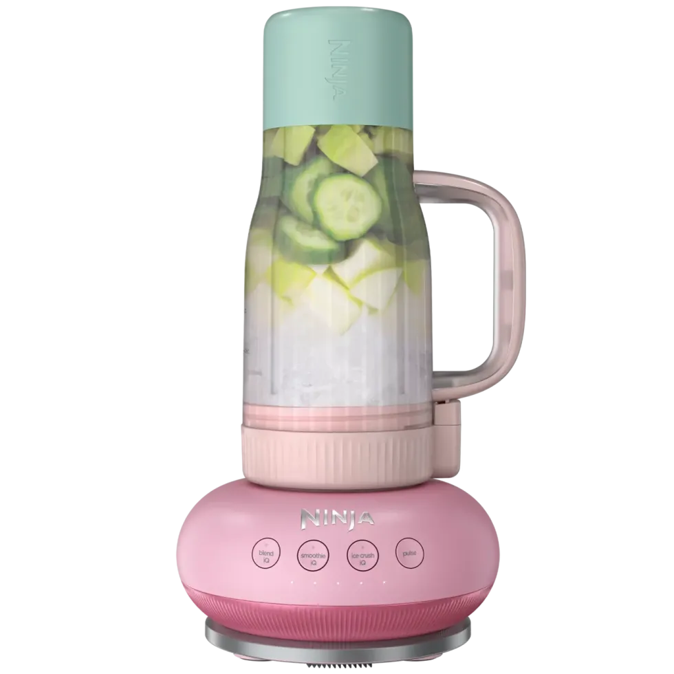 Ninja BlendBoss personlig blender med reisebeger Pink Peppercorn