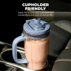 Ninja BlendBoss personlig blender med reisebeger Pink Peppercorn