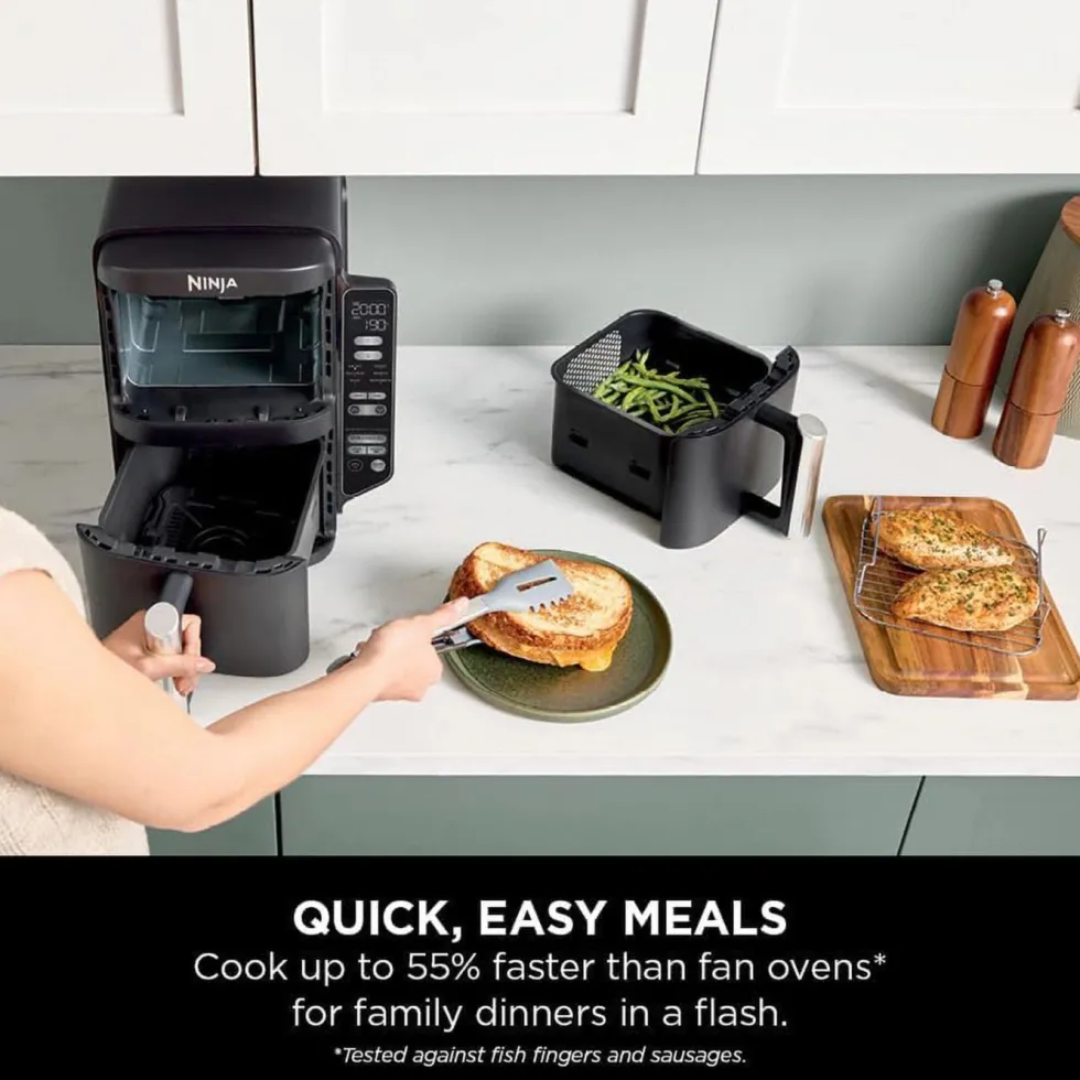 Ninja Stacked Dual Zone airfryer 7,6 L