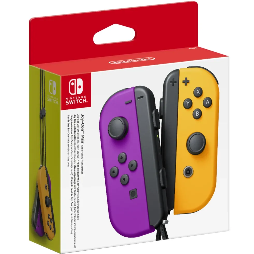 Nintendo Joy-Con Pair Håndkontroller Lila/orange
