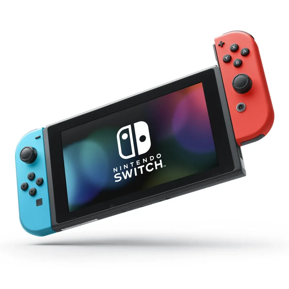 Nintendo Switch (2019) Spillkonsoll 6,2” Rød/Blå