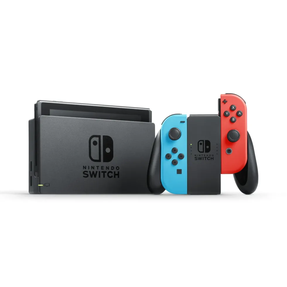 Nintendo Switch (2019) Spillkonsoll 6,2” Rød/Blå