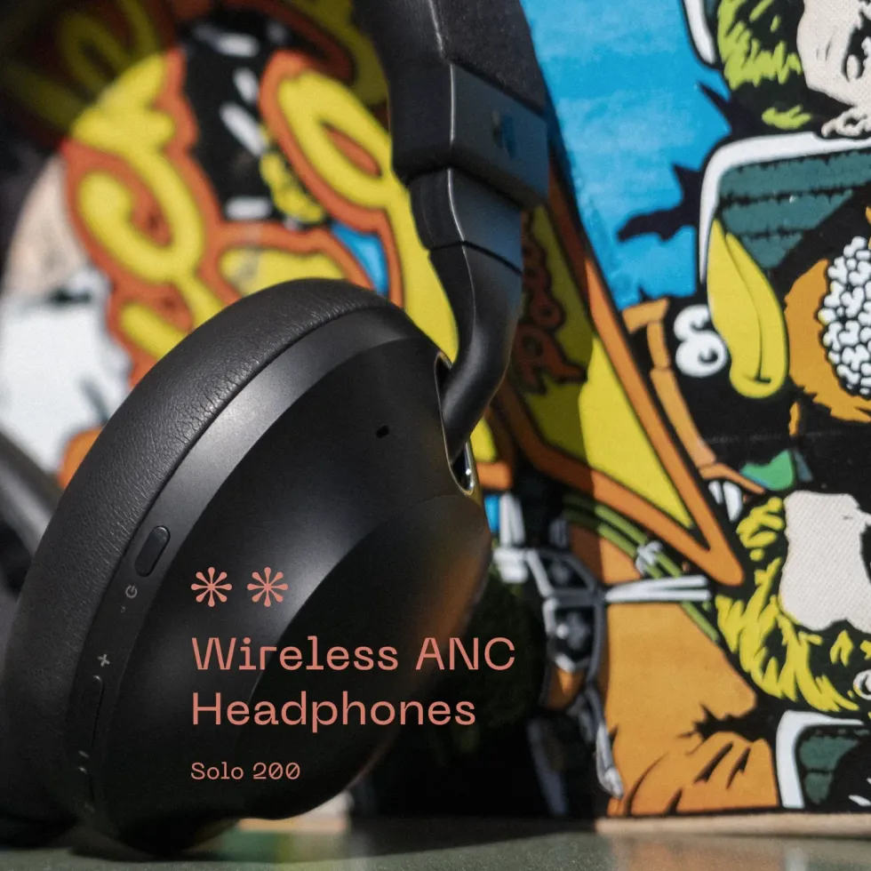Nomadelic Hybrid ANC Headphones Solo 200