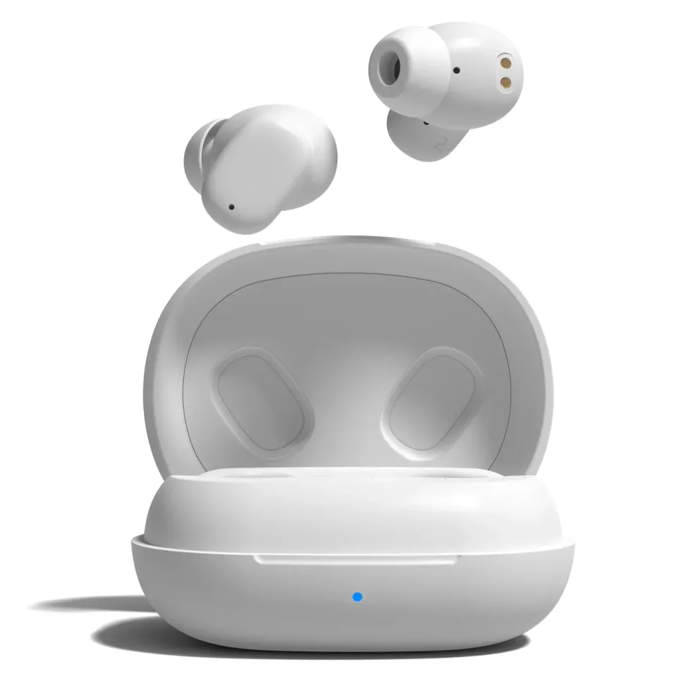 Nomadelic Solo 300 trådløse in-ear-hodetelefoner med støyreduksjon Hvit