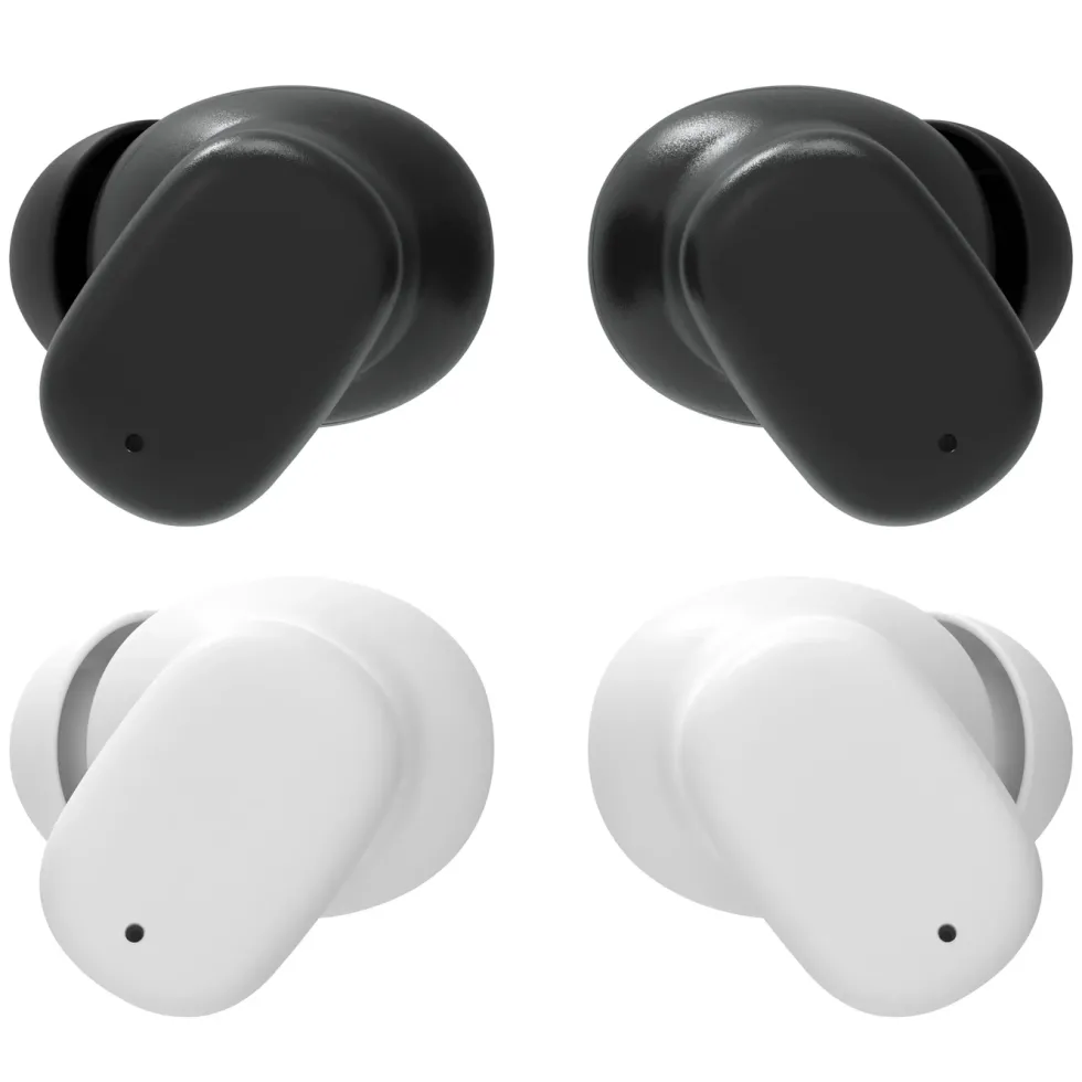 Nomadelic Solo 300 trådløse in-ear-hodetelefoner med støyreduksjon Hvit