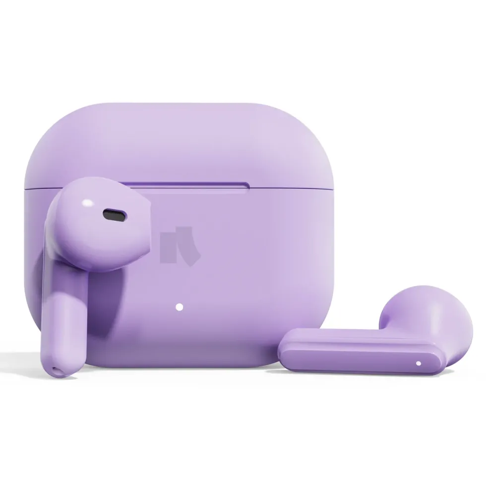 Nomadelic Solo 203 trådløse in-ear-hodetelefoner Lilla