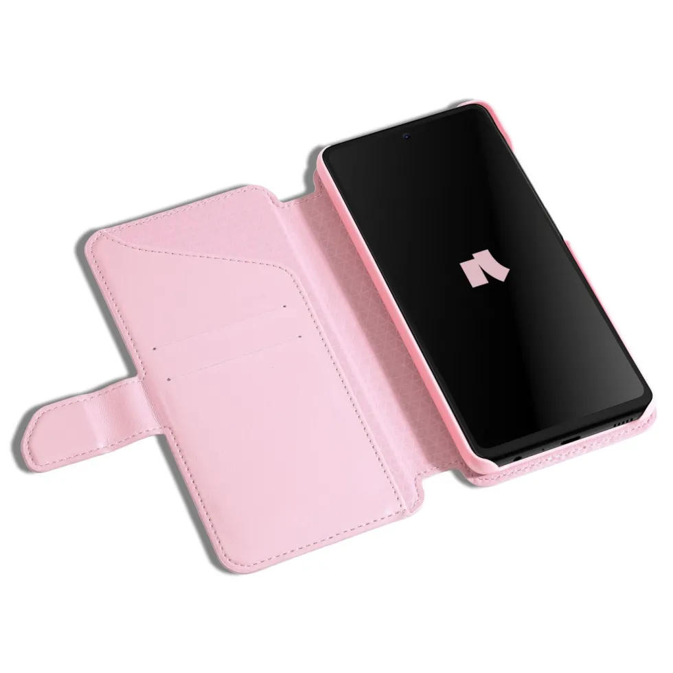 Nomadelic Wallet Case Solo 505 til Galaxy A52 5G Rosa