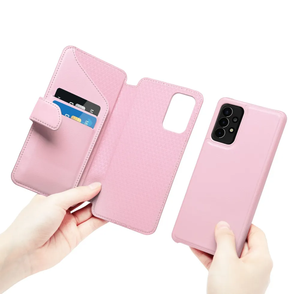 Nomadelic Wallet Case Solo 505 til Galaxy A52 5G Rosa