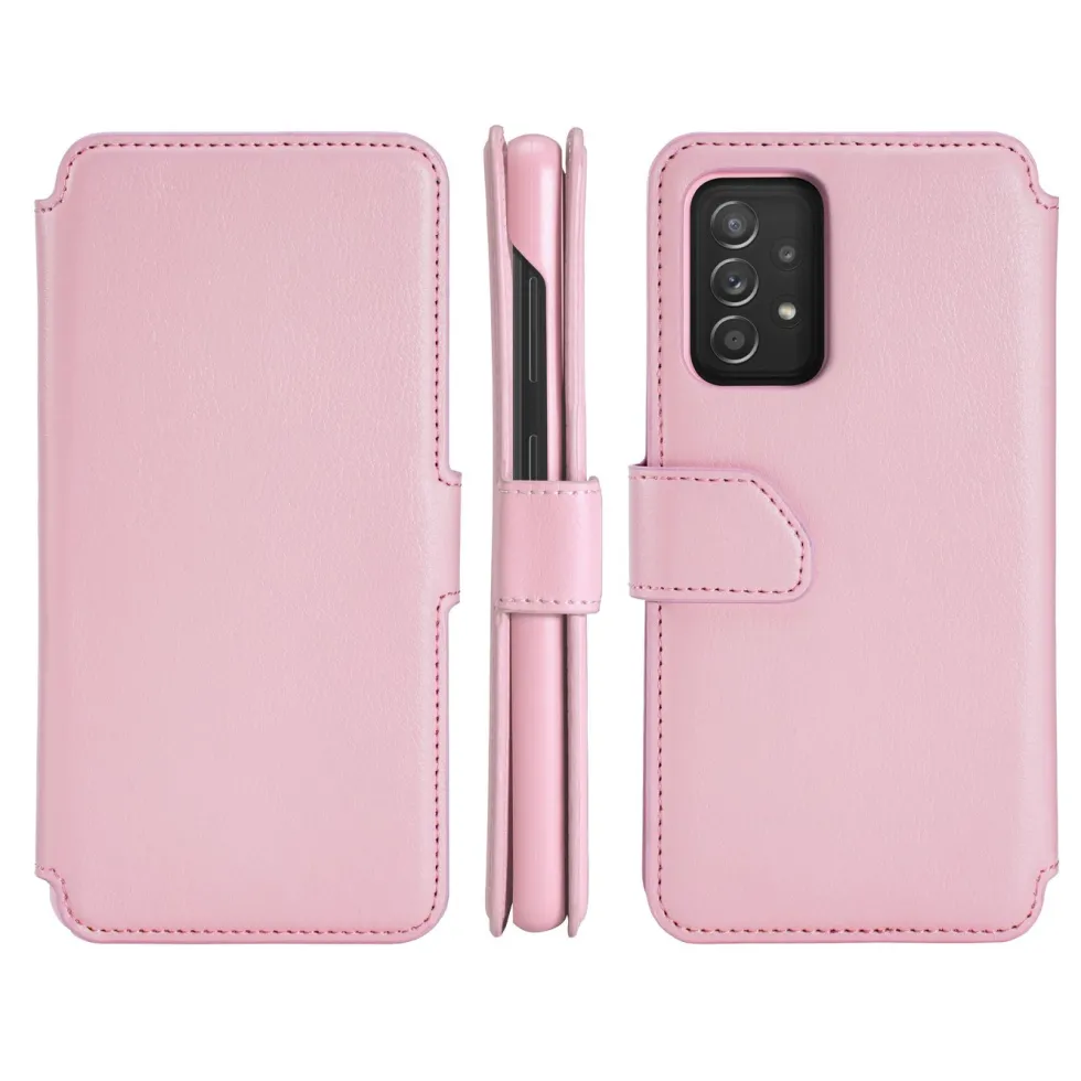 Nomadelic Wallet Case Solo 505 til Galaxy A52 5G Rosa
