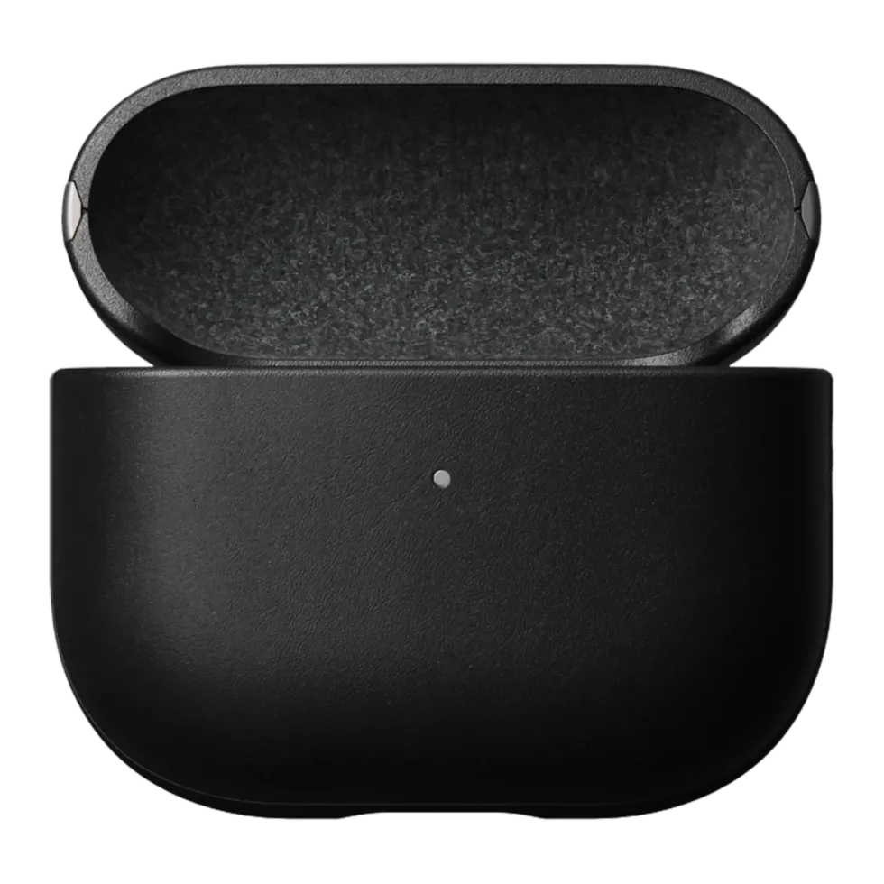 Nomad Modern Leather Case for Airpods Series 3 (2021) Svart