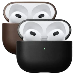 Nomad Modern Leather Case for Airpods Series 3 (2021) Svart