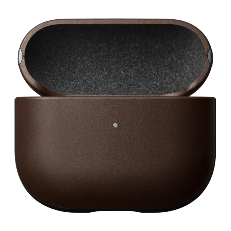 Nomad Modern Leather Case for Airpods Series 3 (2021) Brunn