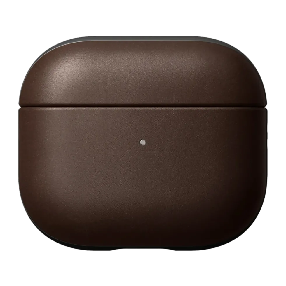 Nomad Modern Leather Case for Airpods Series 3 (2021) Brunn