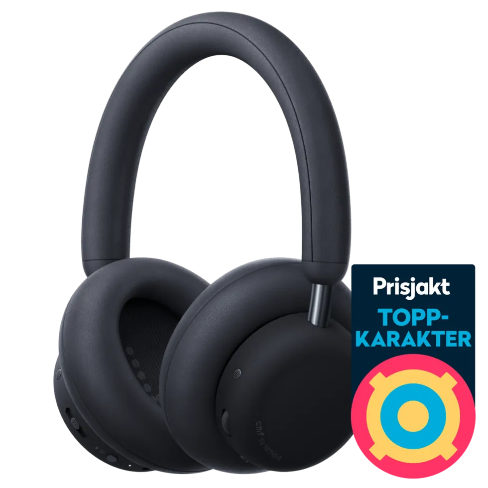 Nothing CMF Headphone Pro Hybrid ANC-hodetelefoner Mørkegrå