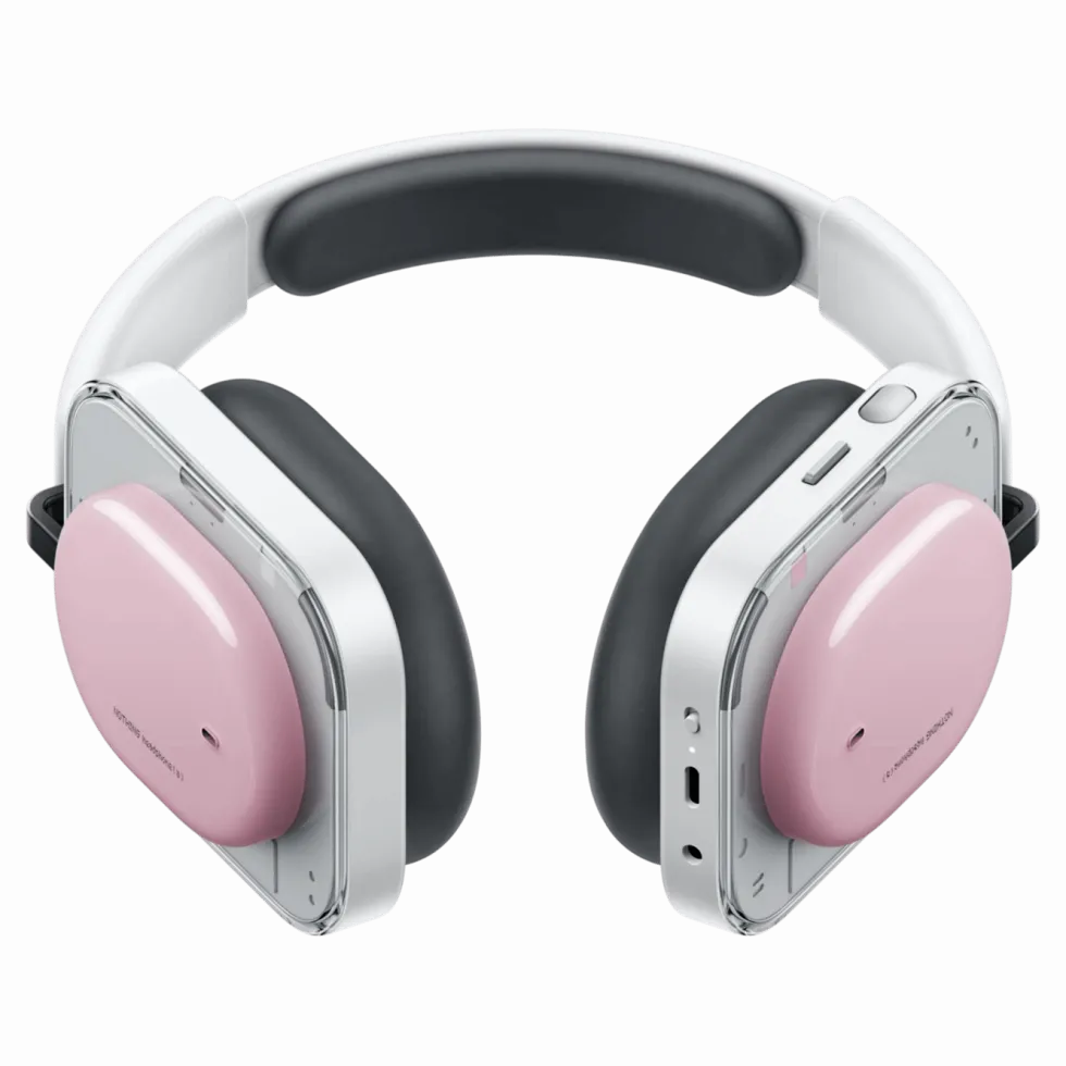 Nothing Headphone (a) trådløse over-ear-hodetelefoner Rosa