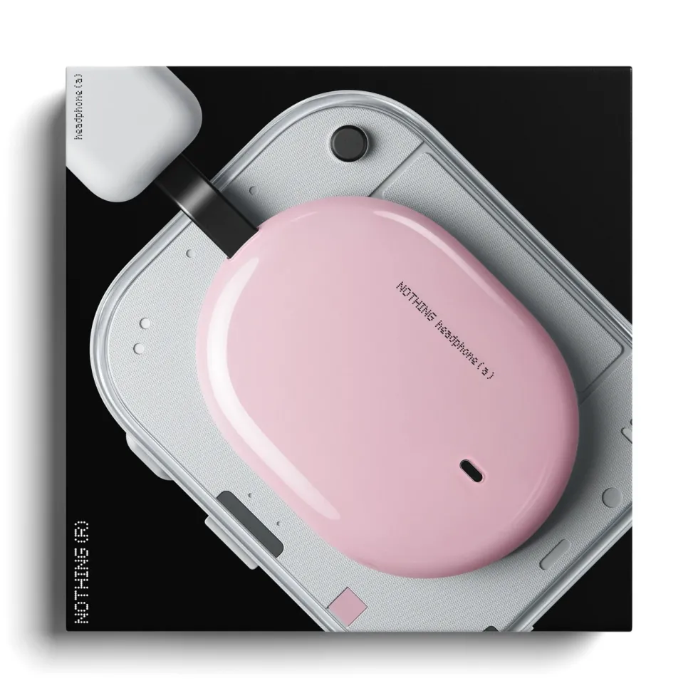 Nothing Headphone (a) trådløse over-ear-hodetelefoner Rosa