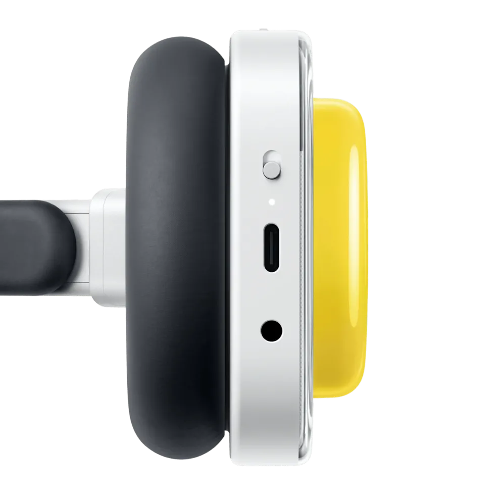 Nothing Headphone (a) trådløse over-ear-hodetelefoner Gul