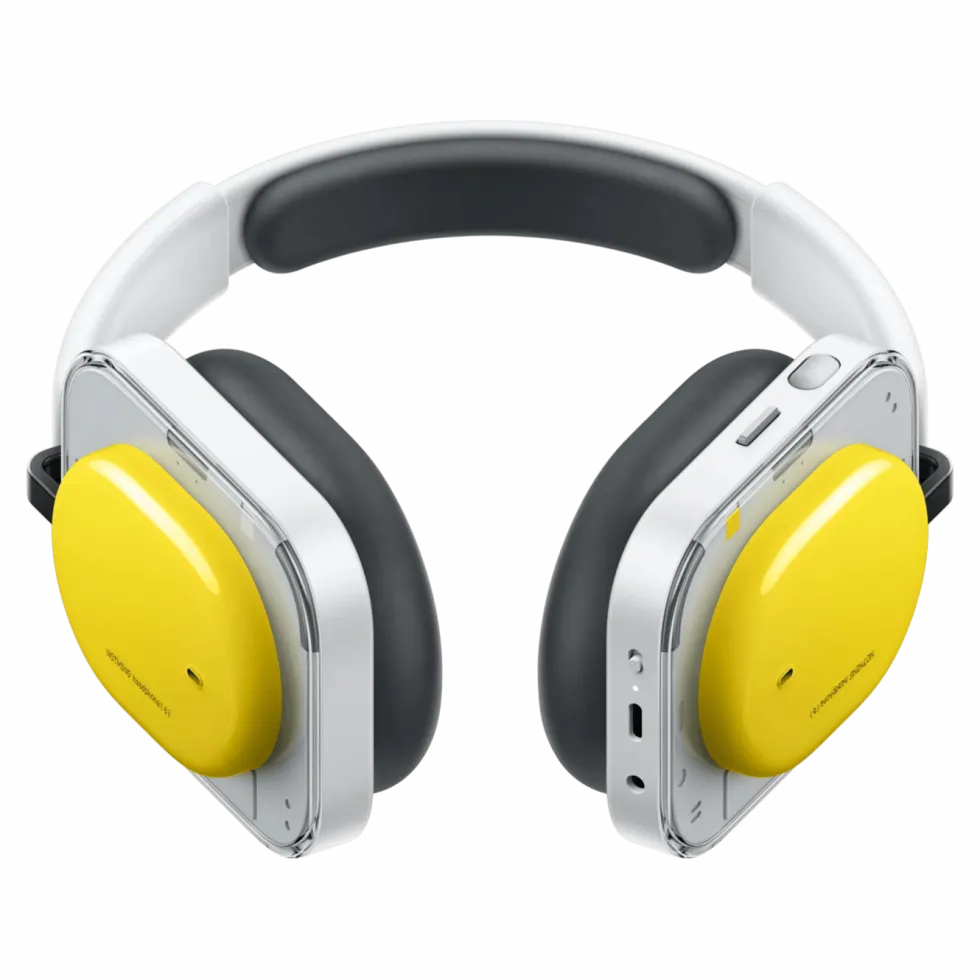 Nothing Headphone (a) trådløse over-ear-hodetelefoner Gul