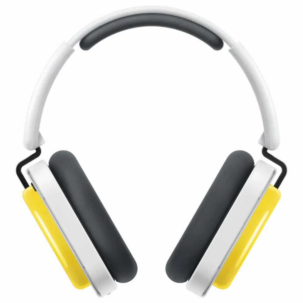Nothing Headphone (a) trådløse over-ear-hodetelefoner Gul