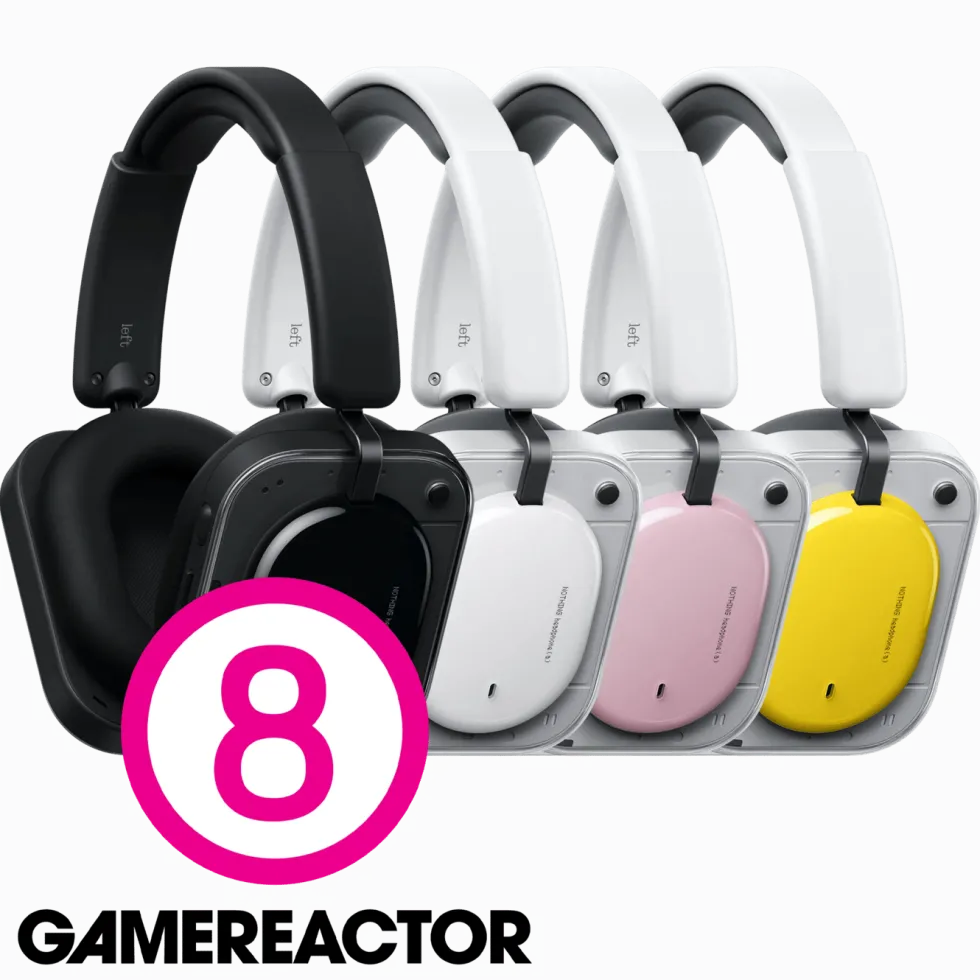 Nothing Headphone (a) trådløse over-ear-hodetelefoner Gul