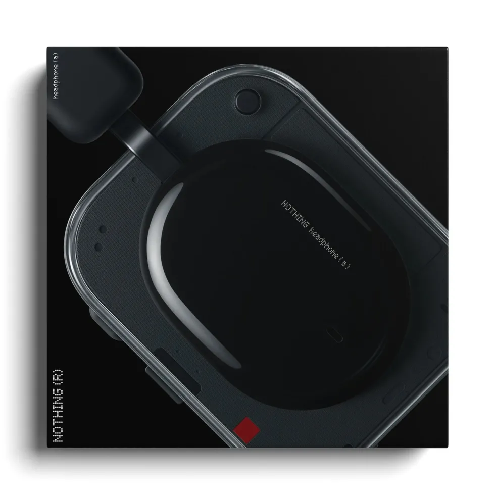 Nothing Headphone (a) trådløse over-ear-hodetelefoner Svart