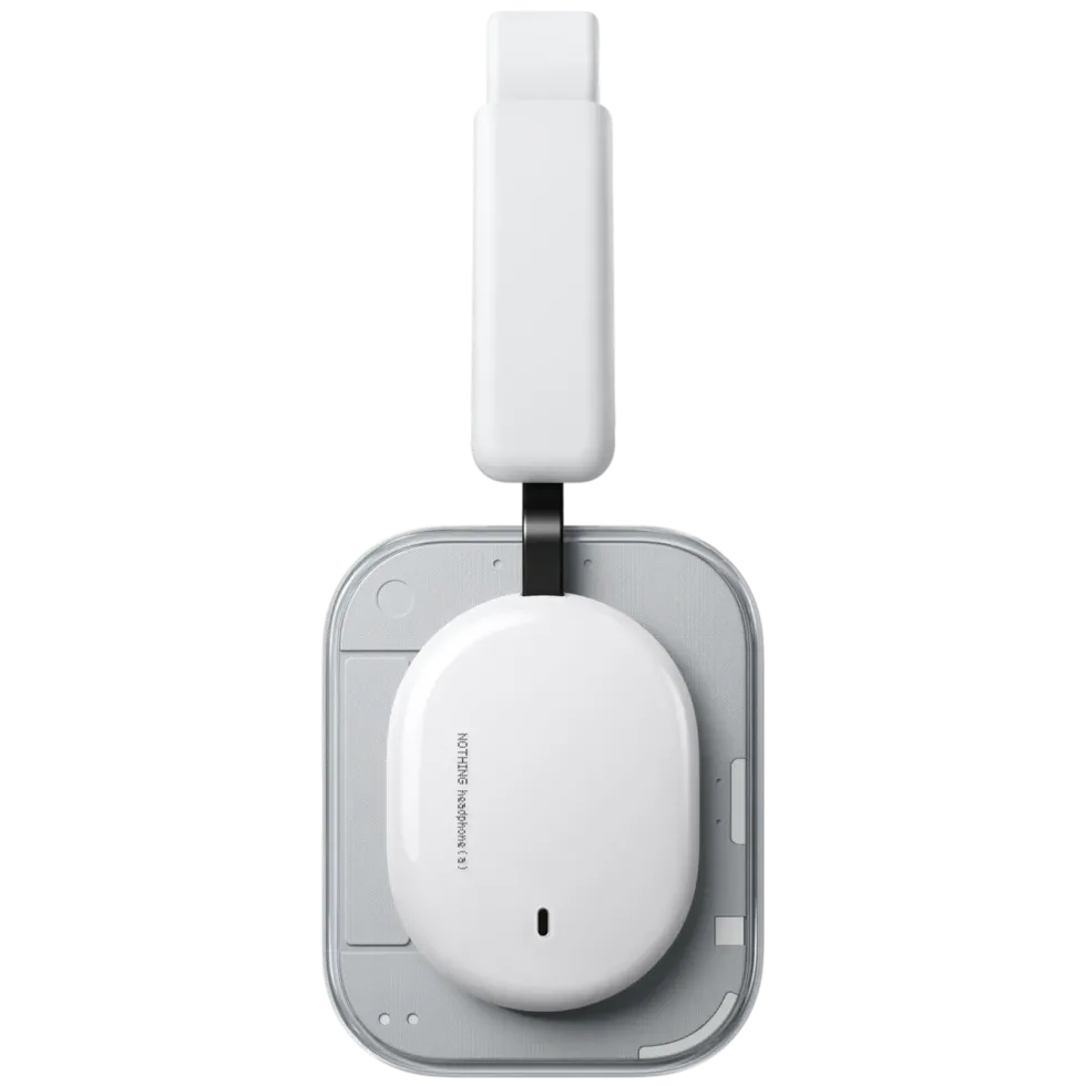 Nothing Headphone (a) trådløse over-ear-hodetelefoner Hvit