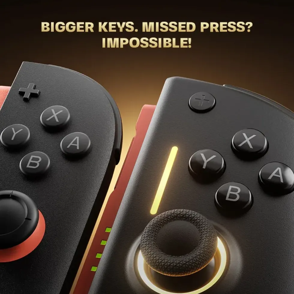 NYXI Hyperion 3 trådløs JoyPad for Nintendo Switch 2 Svart