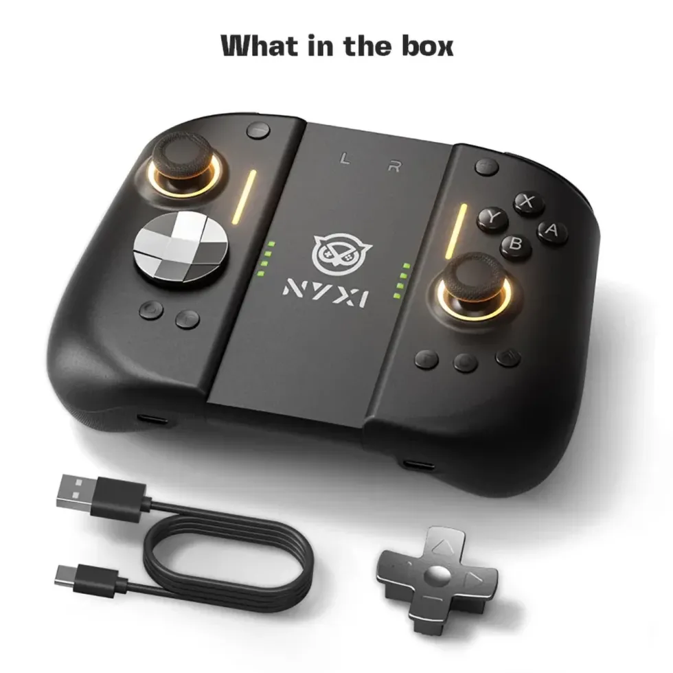 NYXI Hyperion 3 trådløs JoyPad for Nintendo Switch 2 Svart
