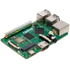 OKdo Radxa Rock 3C Ettkortsdatamaskin med 1 GB RAM