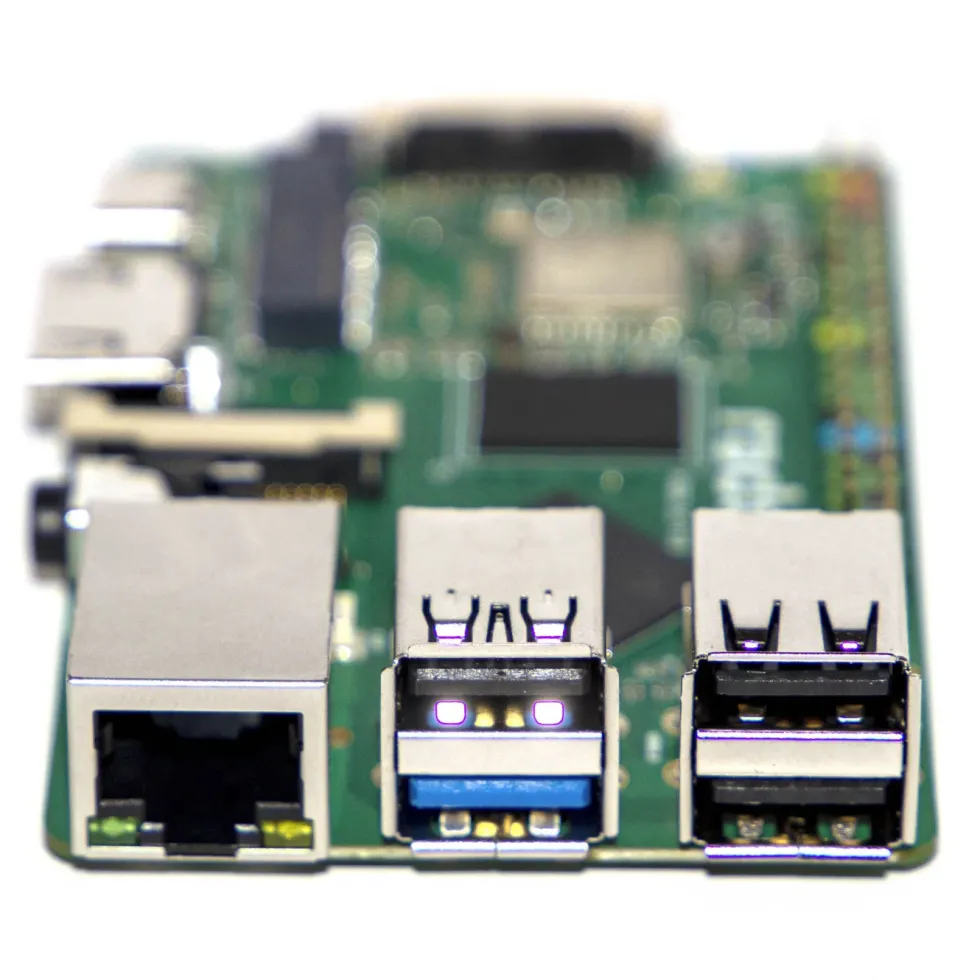 OKdo Radxa Rock 3C Ettkortsdatamaskin med 1 GB RAM