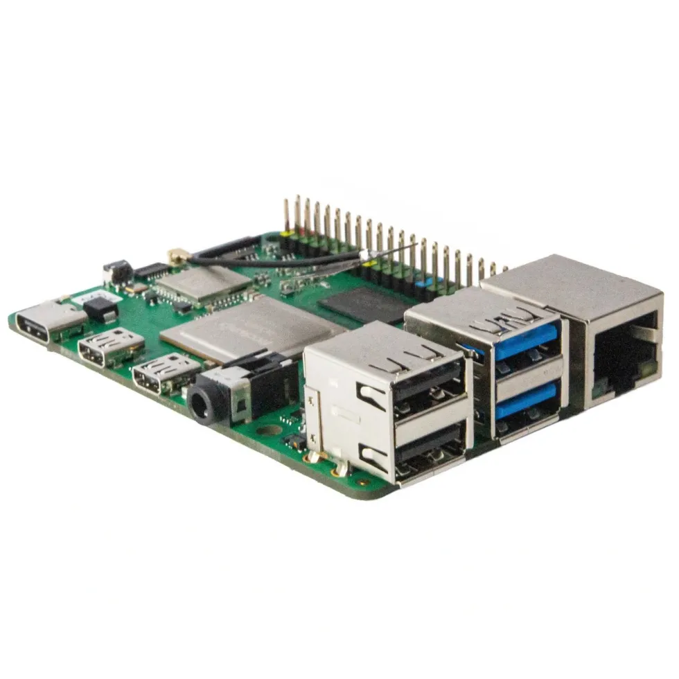 OKdo Radxa Rock 4C+ Ettkortsdatamaskin med 4 GB RAM