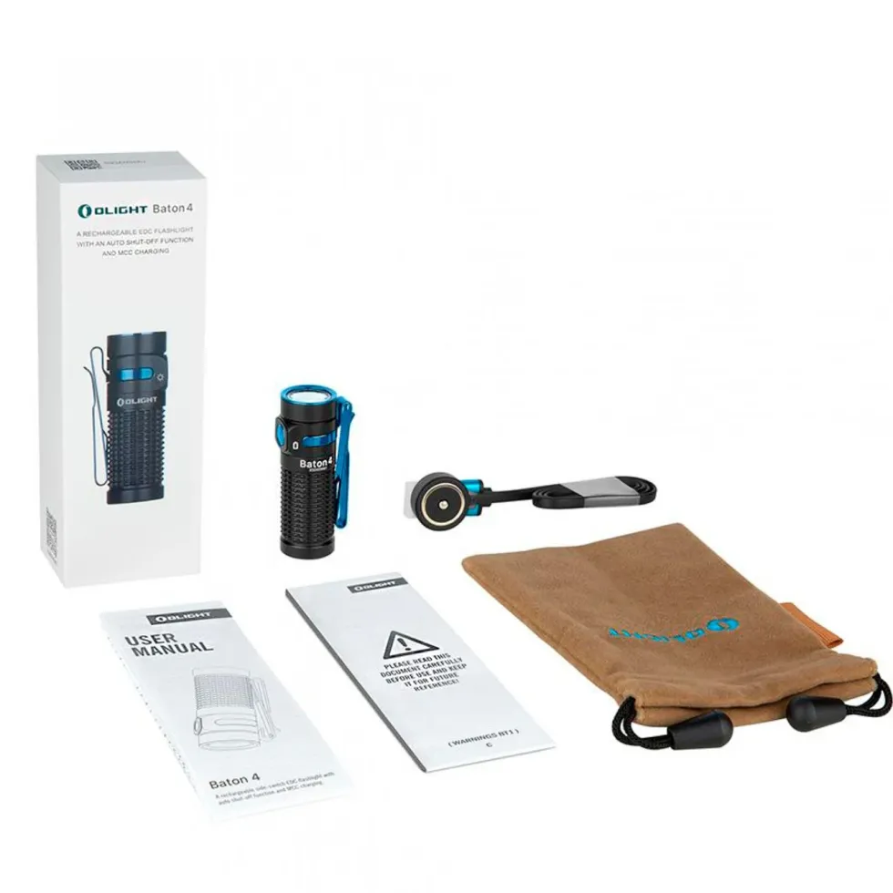 Olight Baton 4 Lommelykt 1300 lm