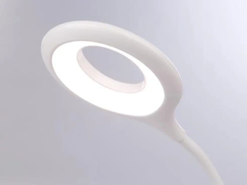 Oppladbar arbeidslampe med LED