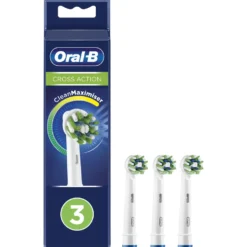 Oral-B CrossAction Tannbørstehode 3-pk.