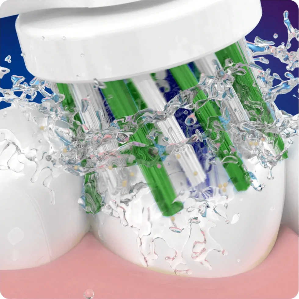 Oral-B CrossAction Tannbørstehode 3-pk.