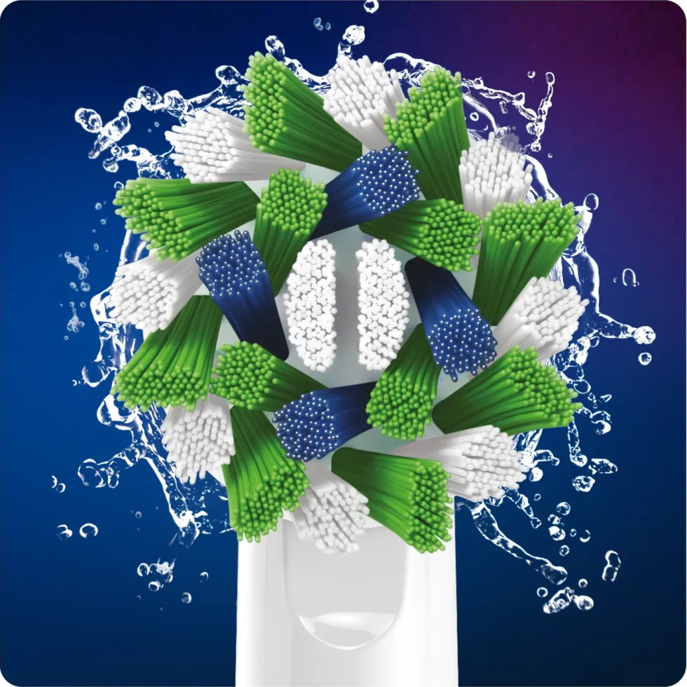 Oral-B CrossAction Tannbørstehode 3-pk.