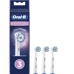 Oral-B Sensitive Clean & Care Tannbørstehode 3-pk.