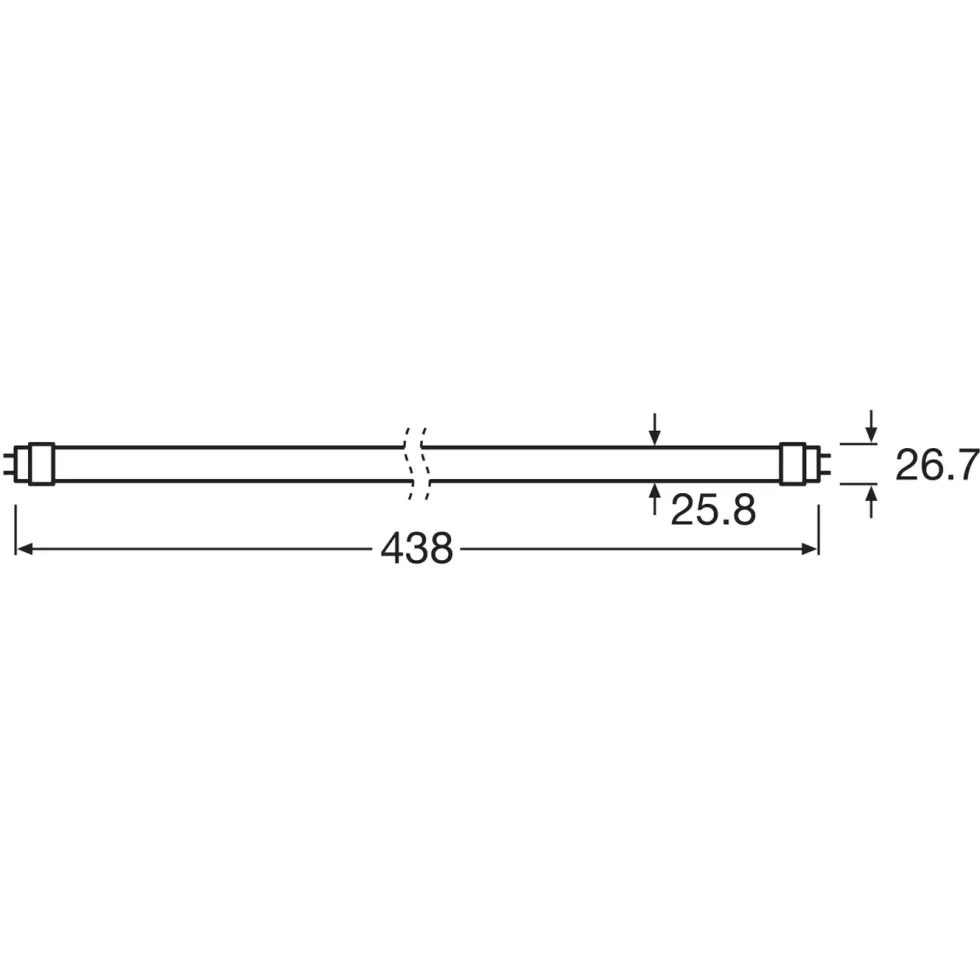 Osram LED-lysrør T8 (G13) 585 lm