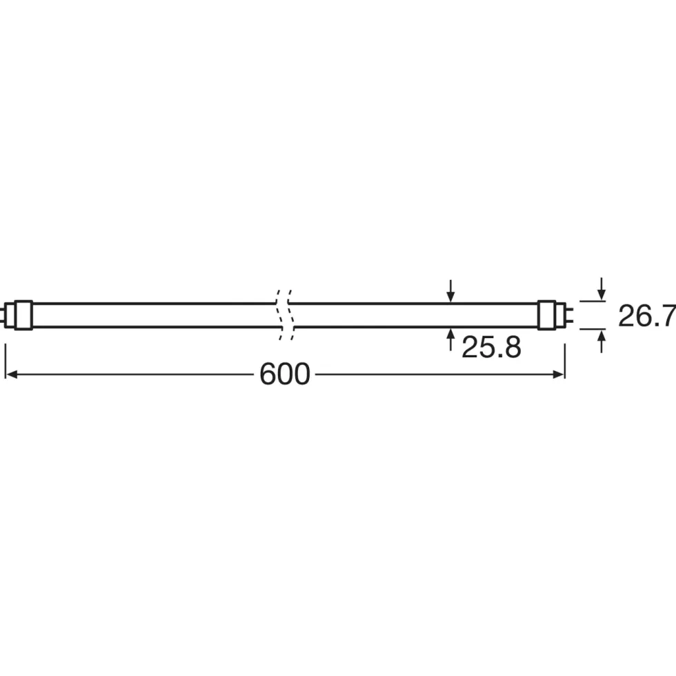 Osram LED-lysrør T8 (G13) 720 lm
