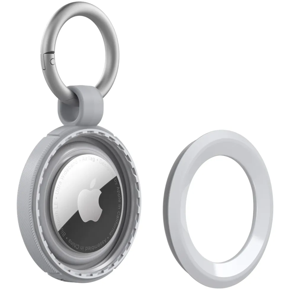 Otterbox AirTag Rugged Case Nøkkelring Hvit