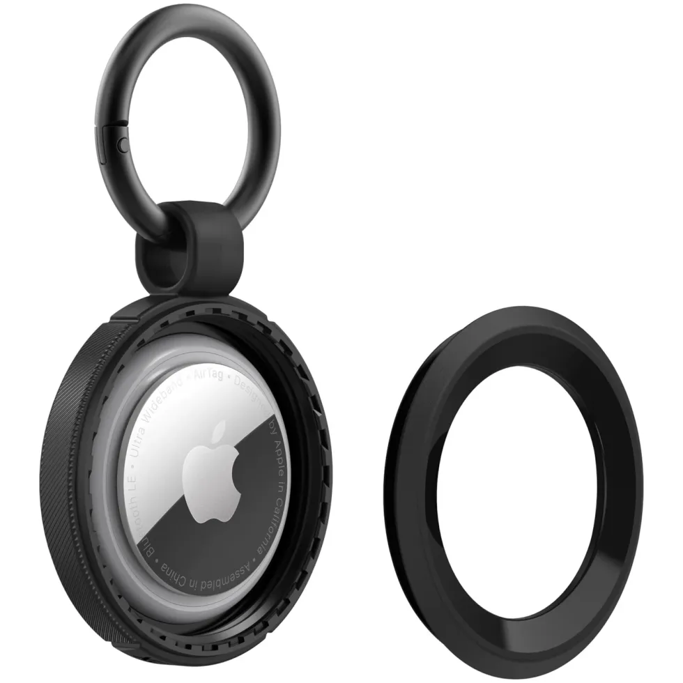 Otterbox AirTag Rugged Case Nøkkelring Svart