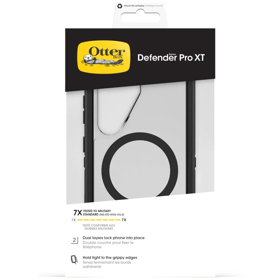 Otterbox Defender Pro XT Clear-deksel til Galaxy S26 Dark Side