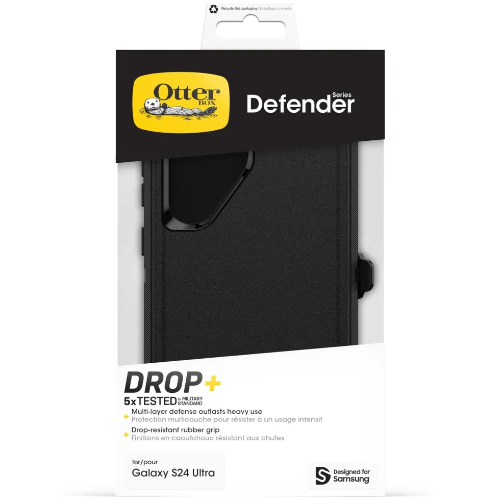 Otterbox Defender Robust deksel for Galaxy S24 Ultra