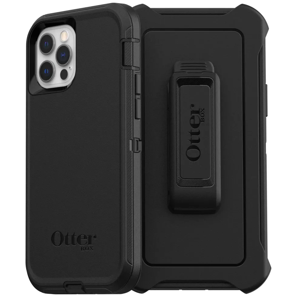 Otterbox Defender Robust deksel for iPhone 12 og 12 Pro