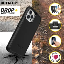 Otterbox Defender Robust deksel for iPhone 12 og 12 Pro