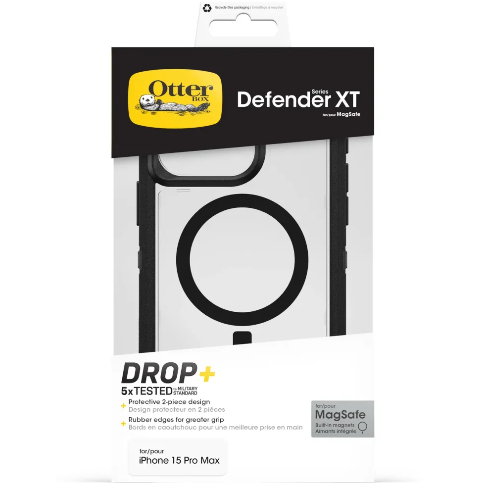 Otterbox Defender XT Dark Side Robust deksel for iPhone 15 Pro Max
