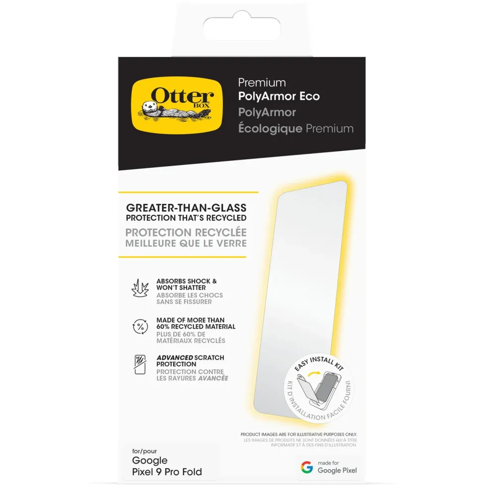 Otterbox Premium PolyArmor Skjermbeskytter for Pixel 9 Pro Fold