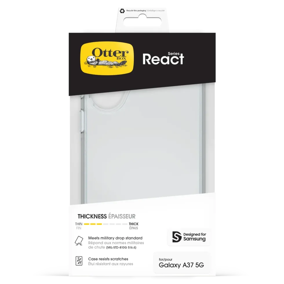 Otterbox React Etui for Galaxy A37 5G Clear