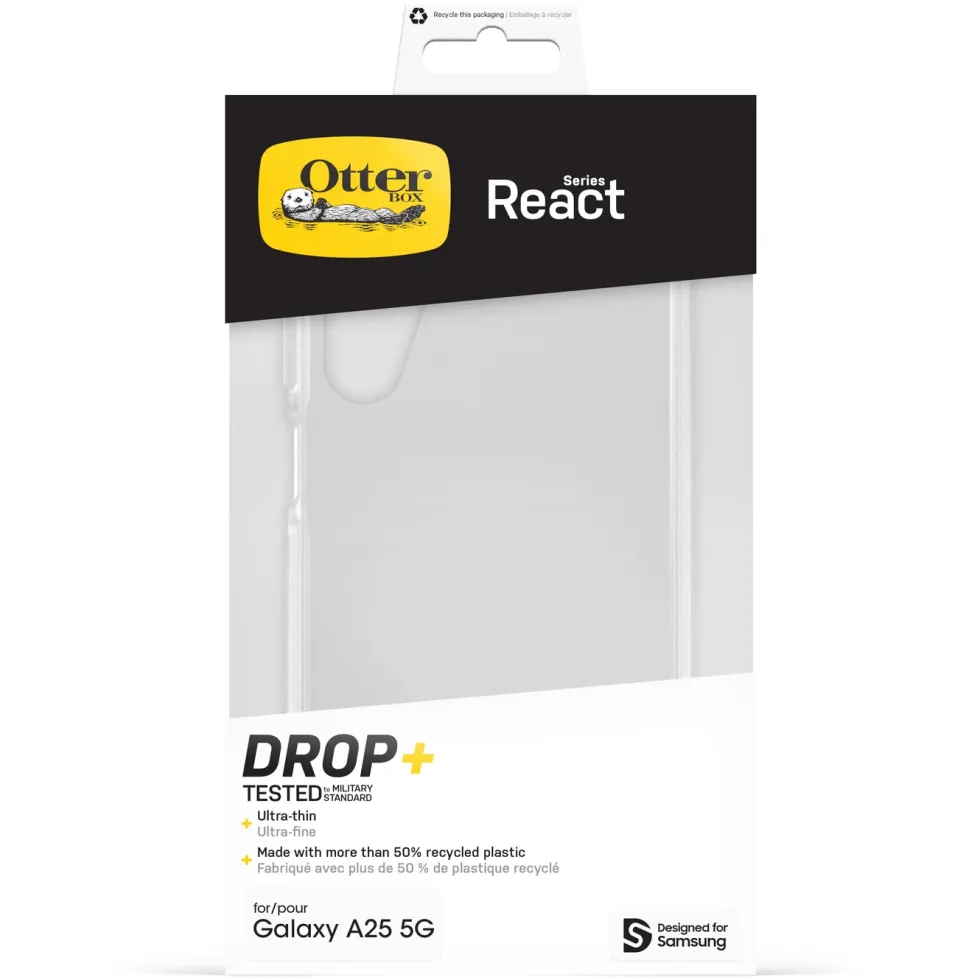 Otterbox React Etui for Galaxy A25 5G - Transparent